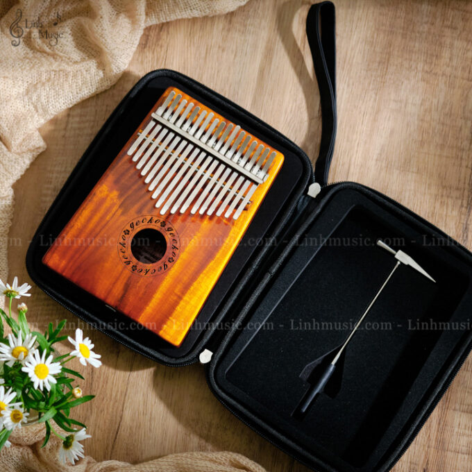 Hộp chống sốc đàn kalimba 17 phím cao cấp chính hãng Gecko